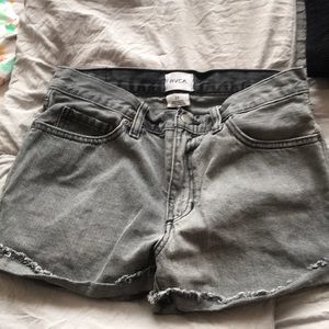 Rvca denim shorts